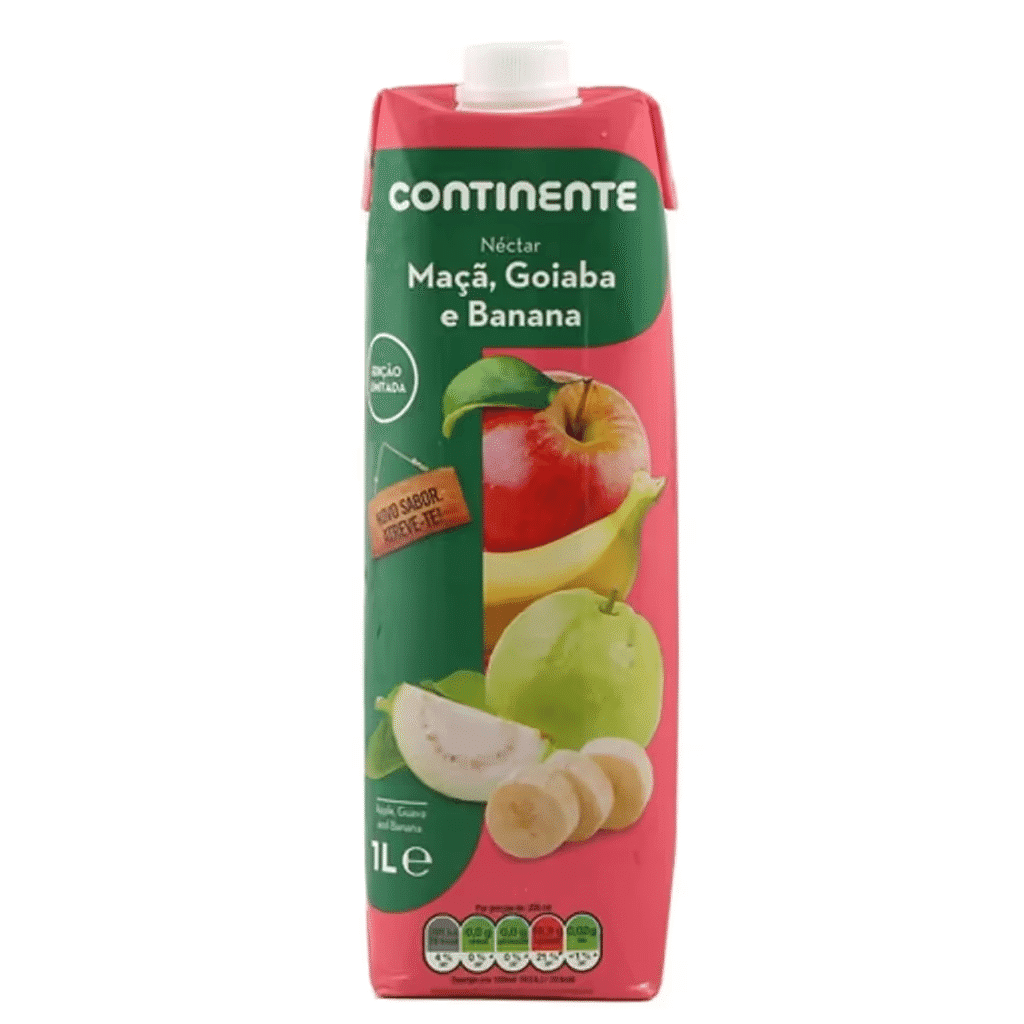 Néctar Maçã, Goiaba e Banana emb. 1 lt - CONTINENTE