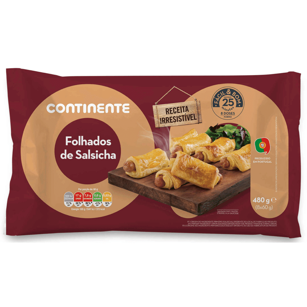Folhado de Salsicha - CONTINENTE