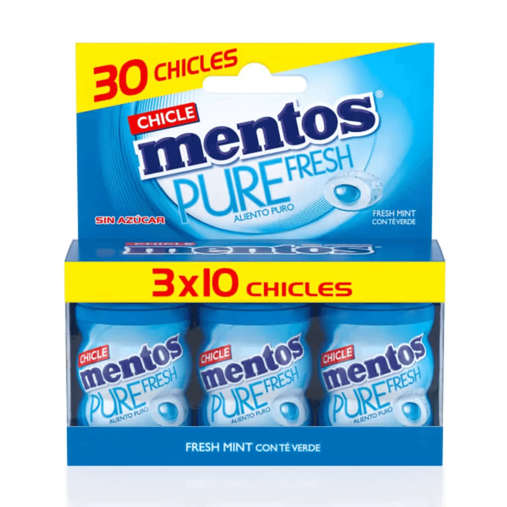 Drageias de Menta Fresca - MENTOS