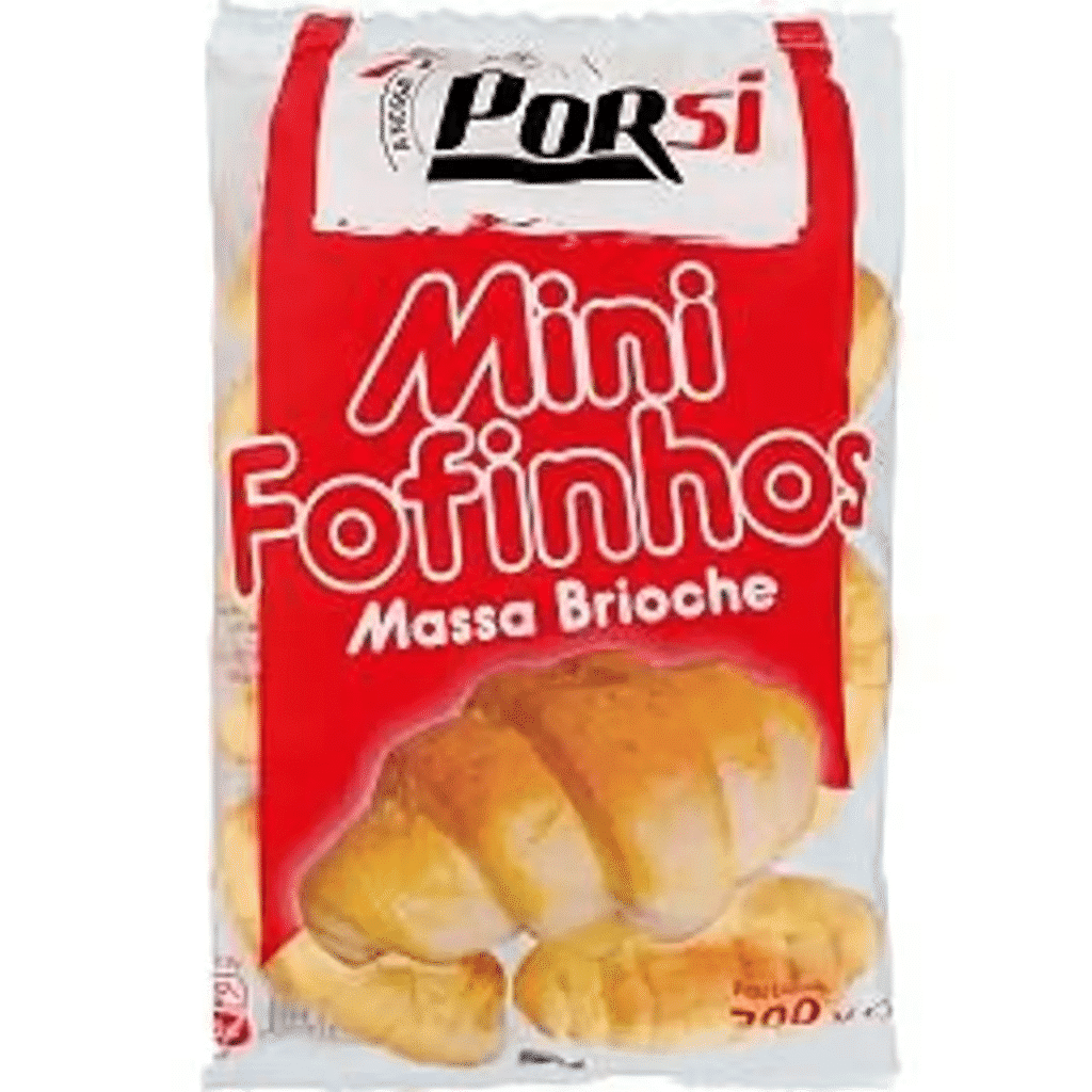 Mini Fofinhos Massa Brioche - PORSI