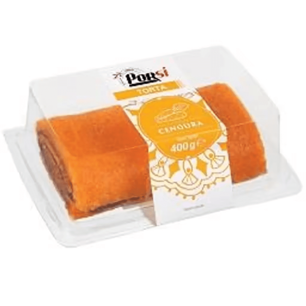 Torta de cenoura com creme sabor chocolate - PORSI