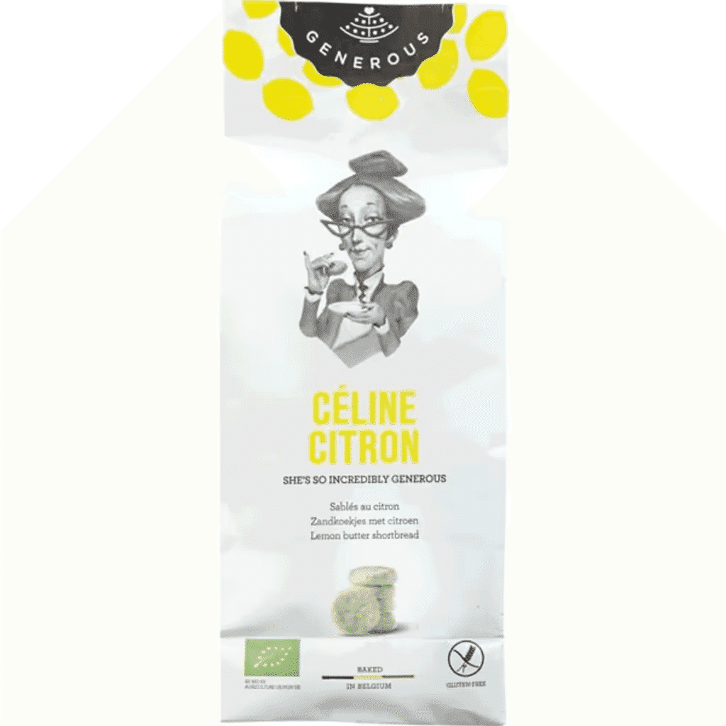 Biscoitos Céline Limão embalagem 125 g - GENEROUS