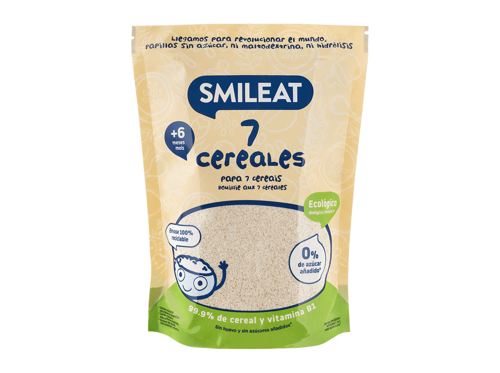 Farinha Não Láctea Bio 7 Cereais 200g - SMILEAT