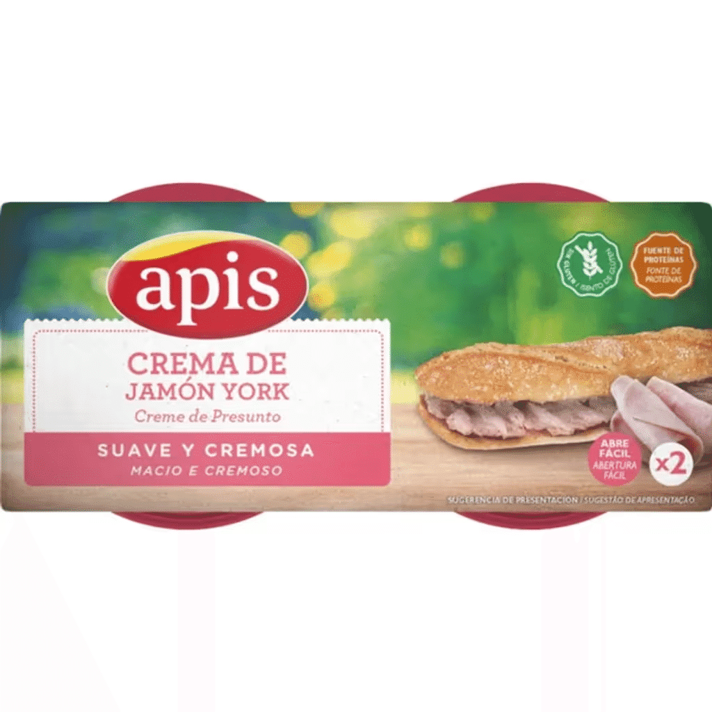 Creme para Barrar de Presunto Pack 2 embalagem 160 g - APIS