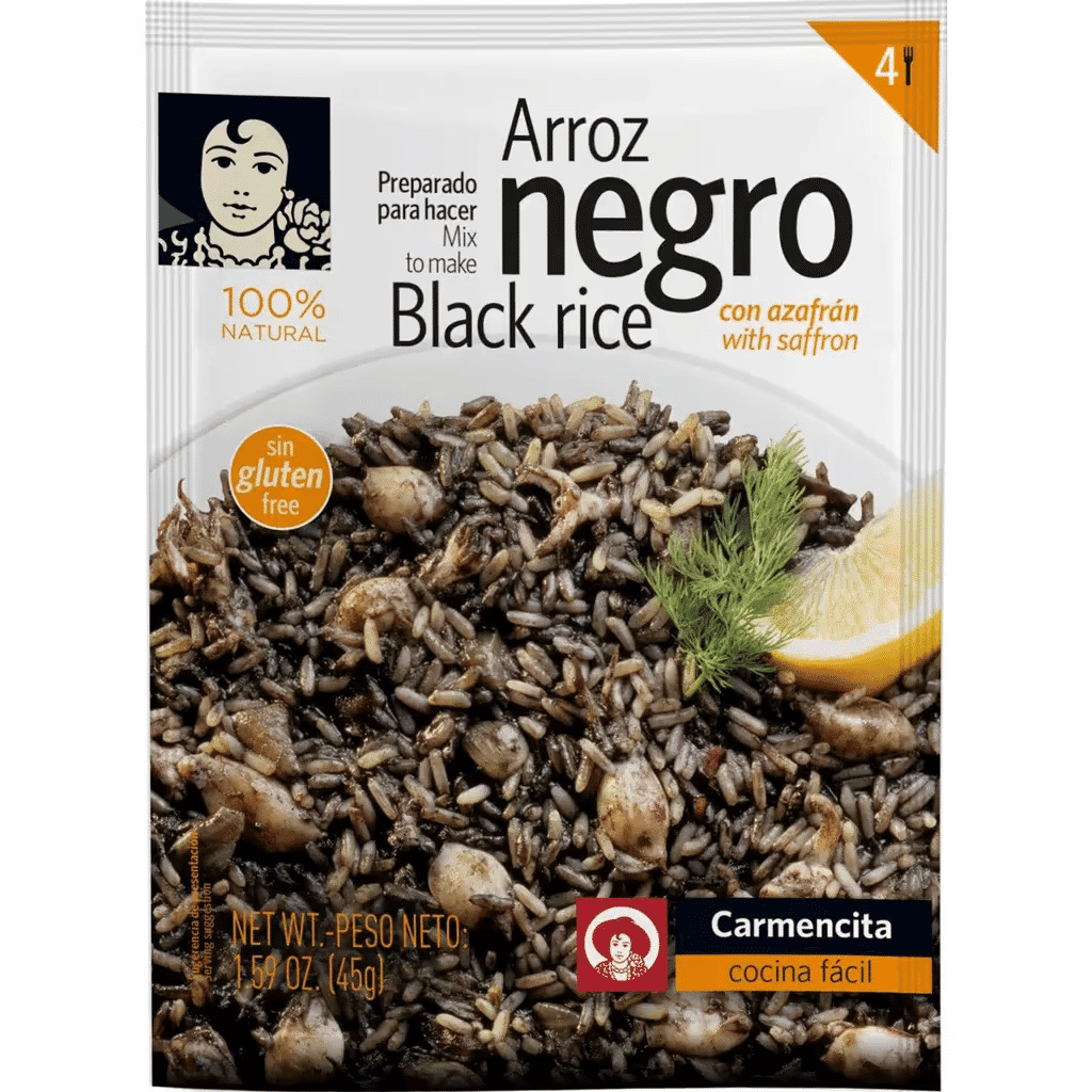 Preparado para Fazer Arroz Preto embalagem 40 g - CARMENCITA