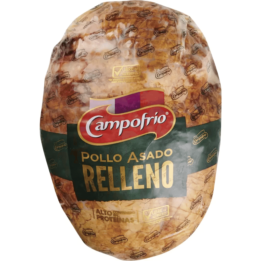 Frango Assado Recheado Peso Aproximado por unidade 2,2 kg - CAMPOFRIO