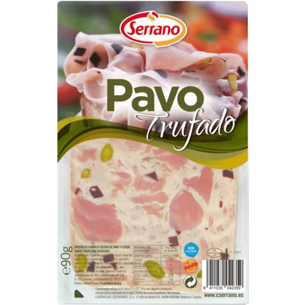 Peru com Trufas sem Glúten unidade 90 g - SERRANO