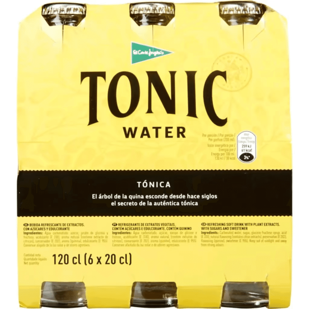 Água Tónica Pack 6 garrafa 120 cl - EL CORTE INGLÉS