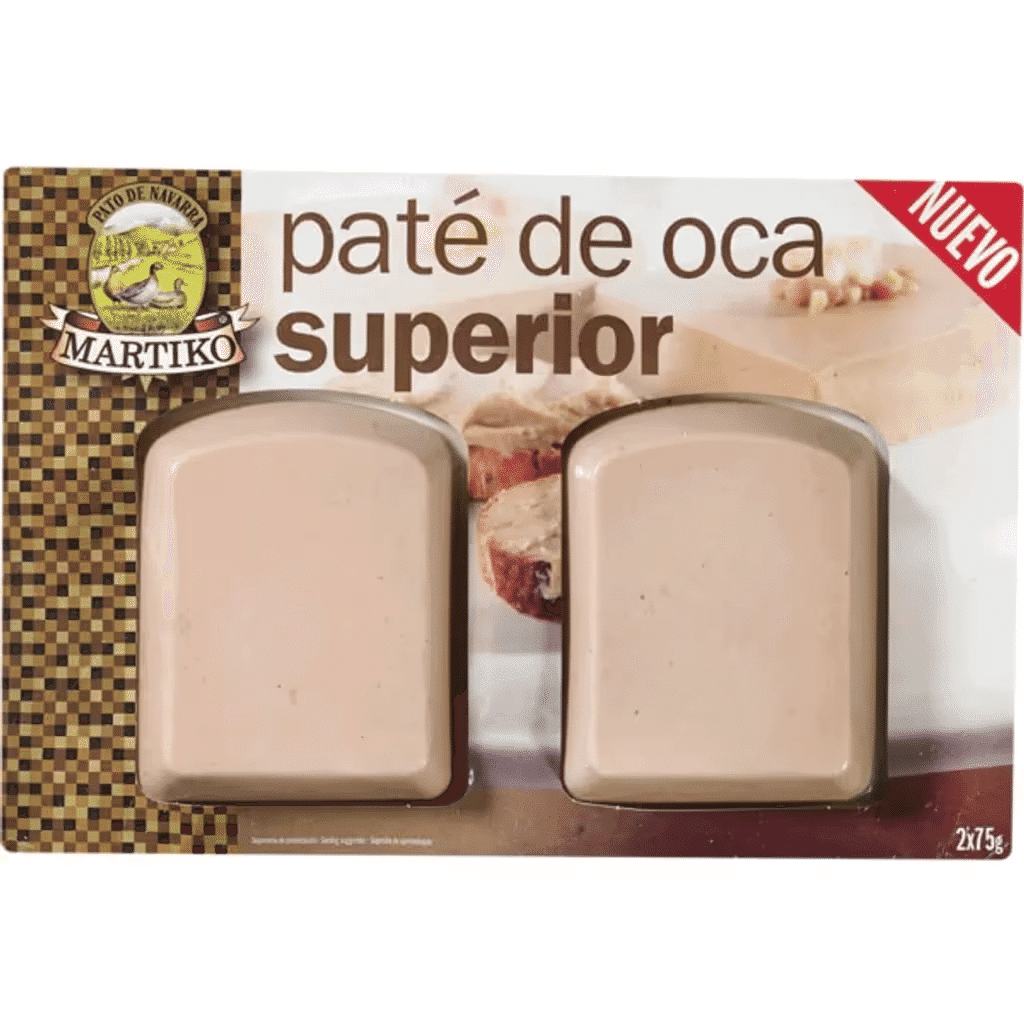 Paté de Ganso 2 x 75 g unidade 150 g - MARTIKO
