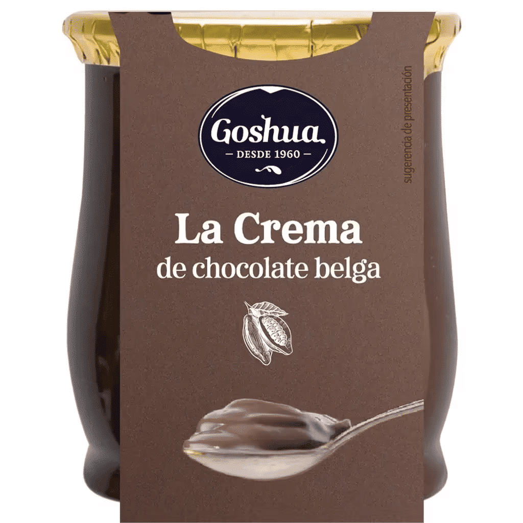 Creme de Chocolate Belga frasco 130 g - GOSHUA