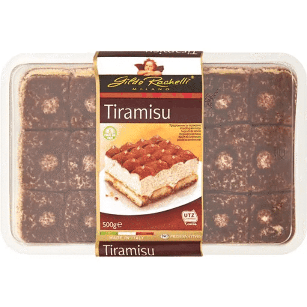 Tiramisu embalagem 500 g - GILDO RACHELLI