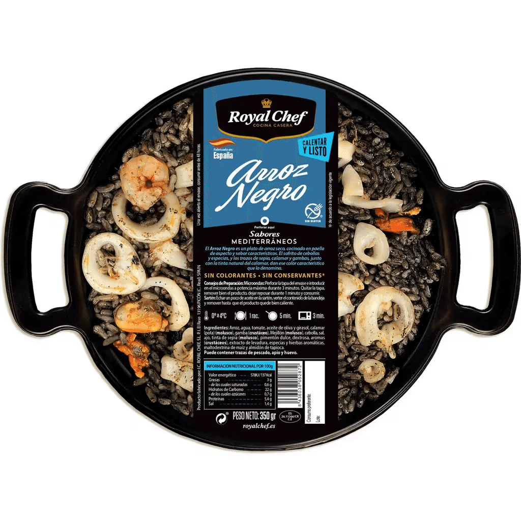 Arroz Negro embalagem 350 g - ROYAL CHEF