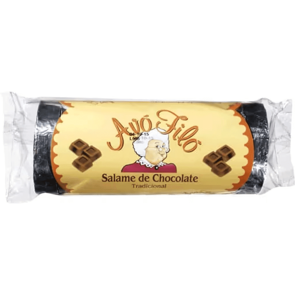 Salame de Chocolate Tradicional embalagem 450 g - AVÓ FILÓ