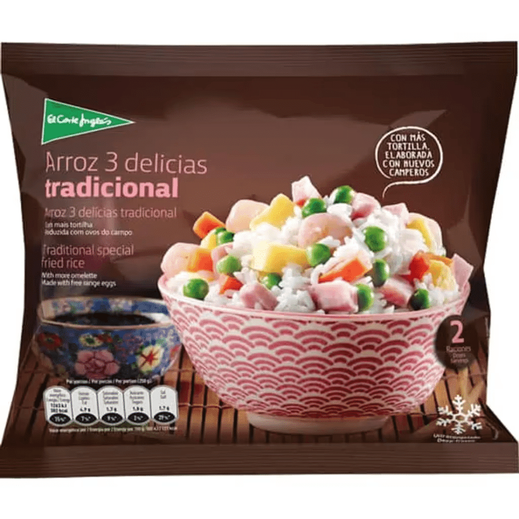 Arroz 3 Delícias Tradicional 2 Doses embalagem 500 g - EL CORTE INGLÉS