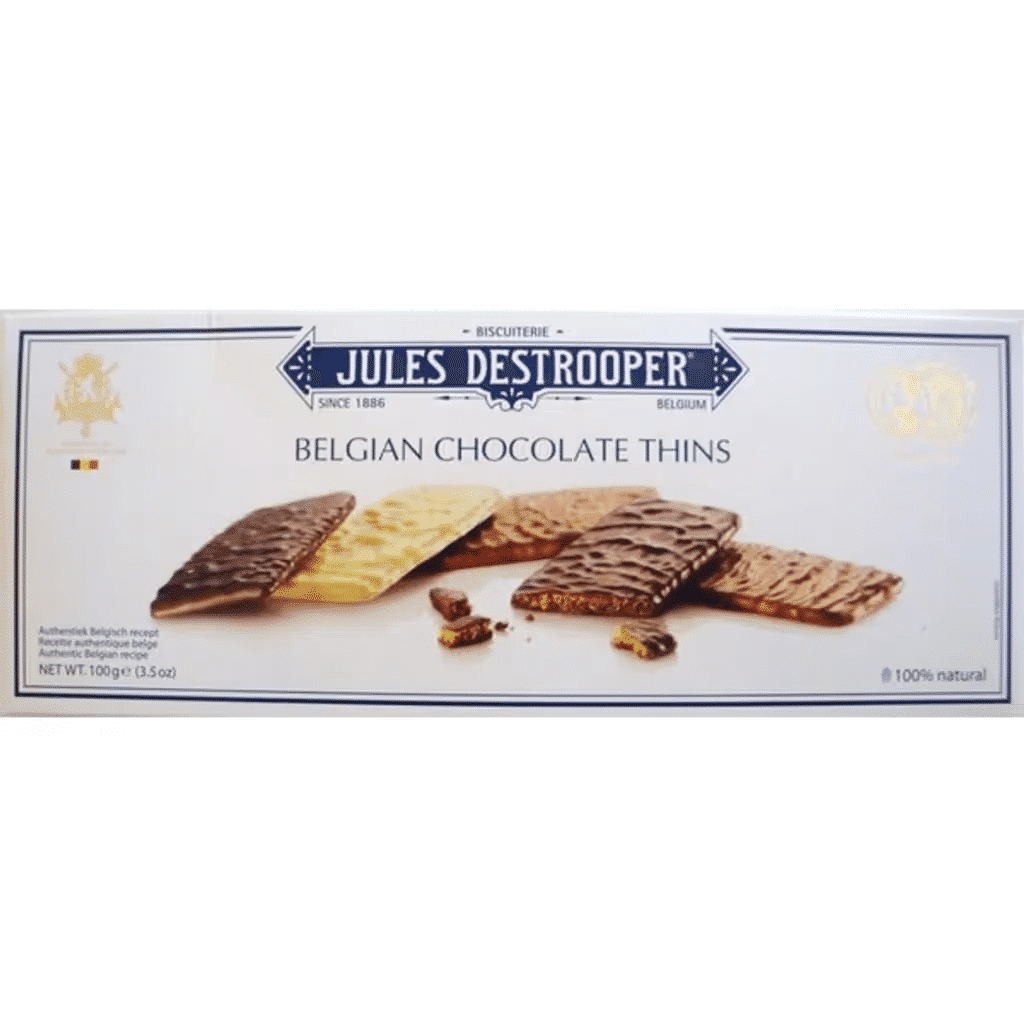 Bolachas de Chocolate Sortidas embalagem 100 g - JULES DESTROOPER