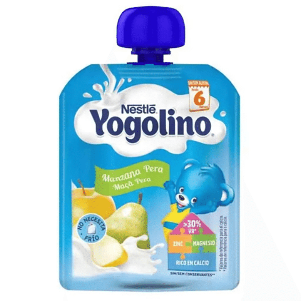 YOGOLINO Alimento Lácteo Maçã e Pera +6 Meses Pacotinho - NESTLÉ
