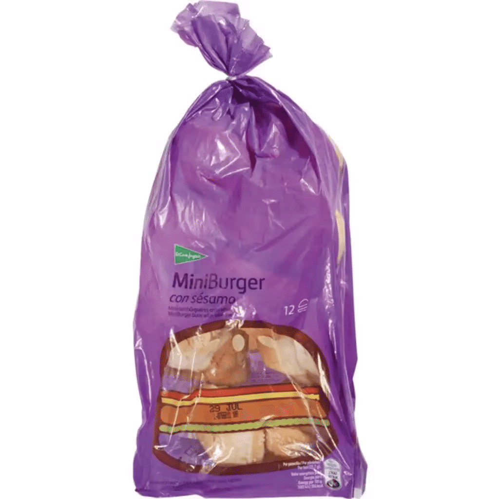 12 Mini Hambúrguers com Sésamo embalagem 260 g - EL CORTE INGLÉS