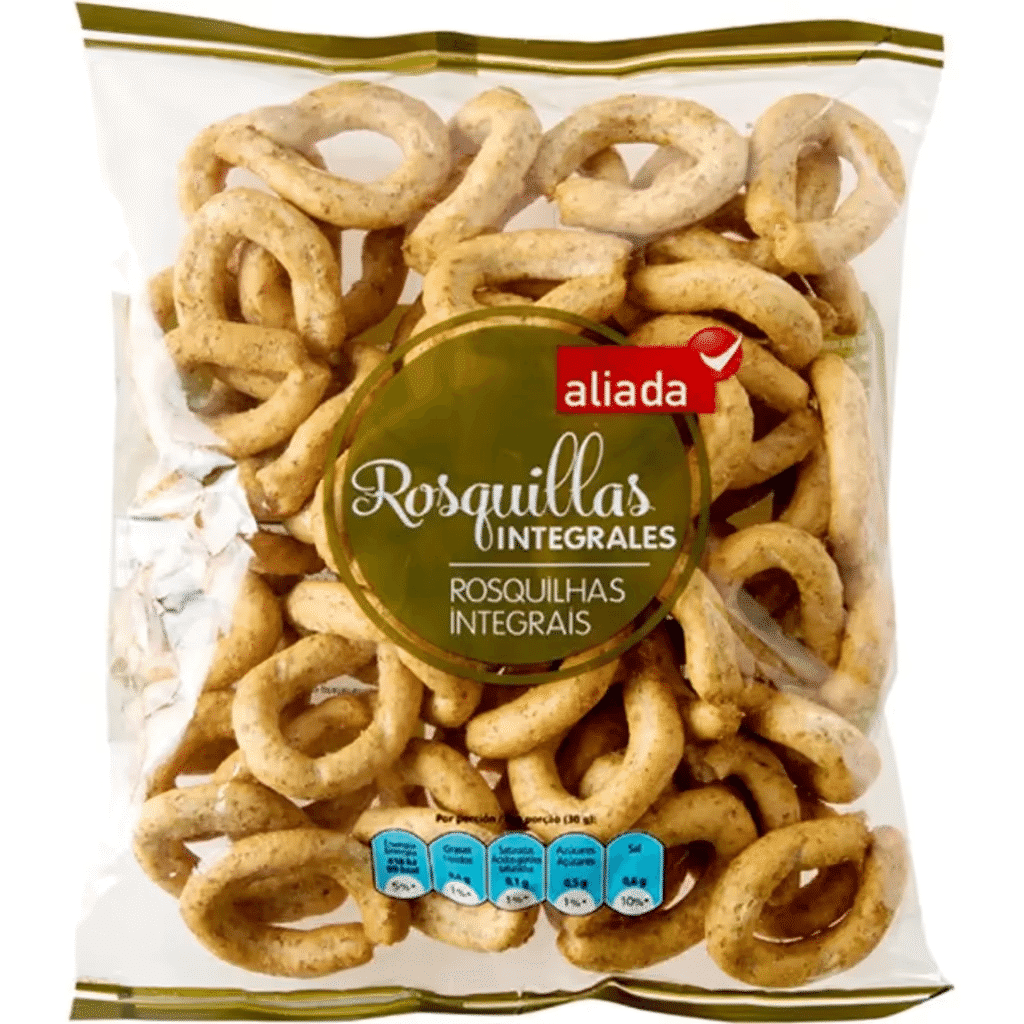 Rosquilhas Integrais embalagem 180 g - ALIADA