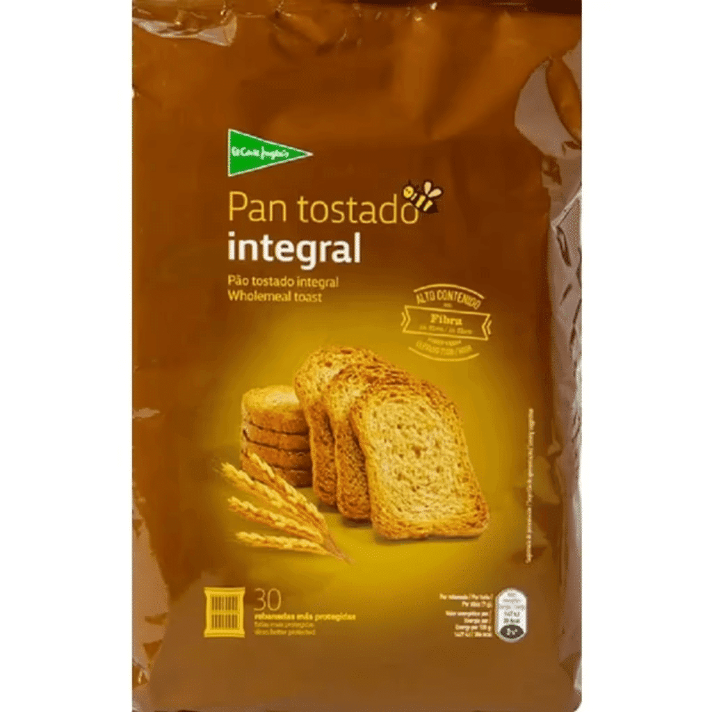 Tostas Integrais embalagem 270 g - EL CORTE INGLÉS