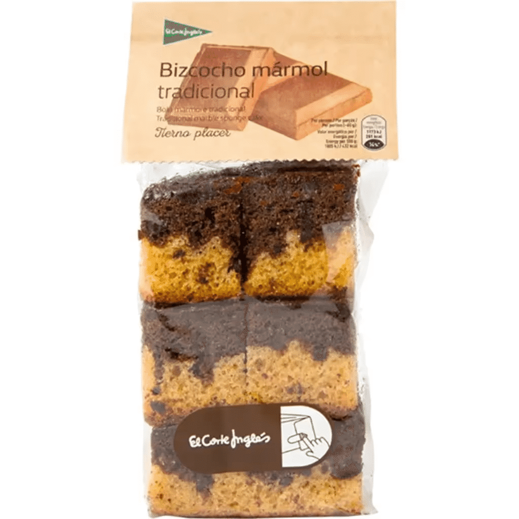 Bolo Mármore embalagem 350 g - EL CORTE INGLÉS
