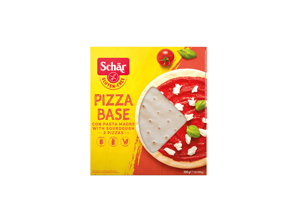Bases Pizza Sem Glúten E Sem Lactose 2un 300g - SCHAR