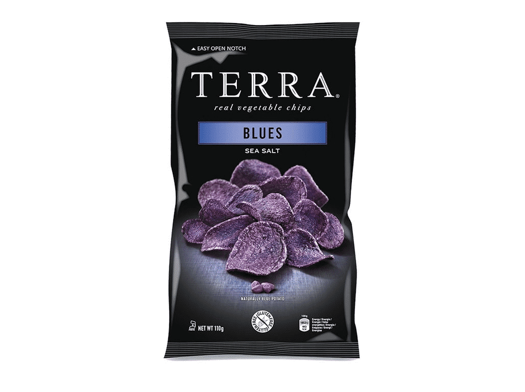 Batata Frita Azul 110g - TERRA CHIPS