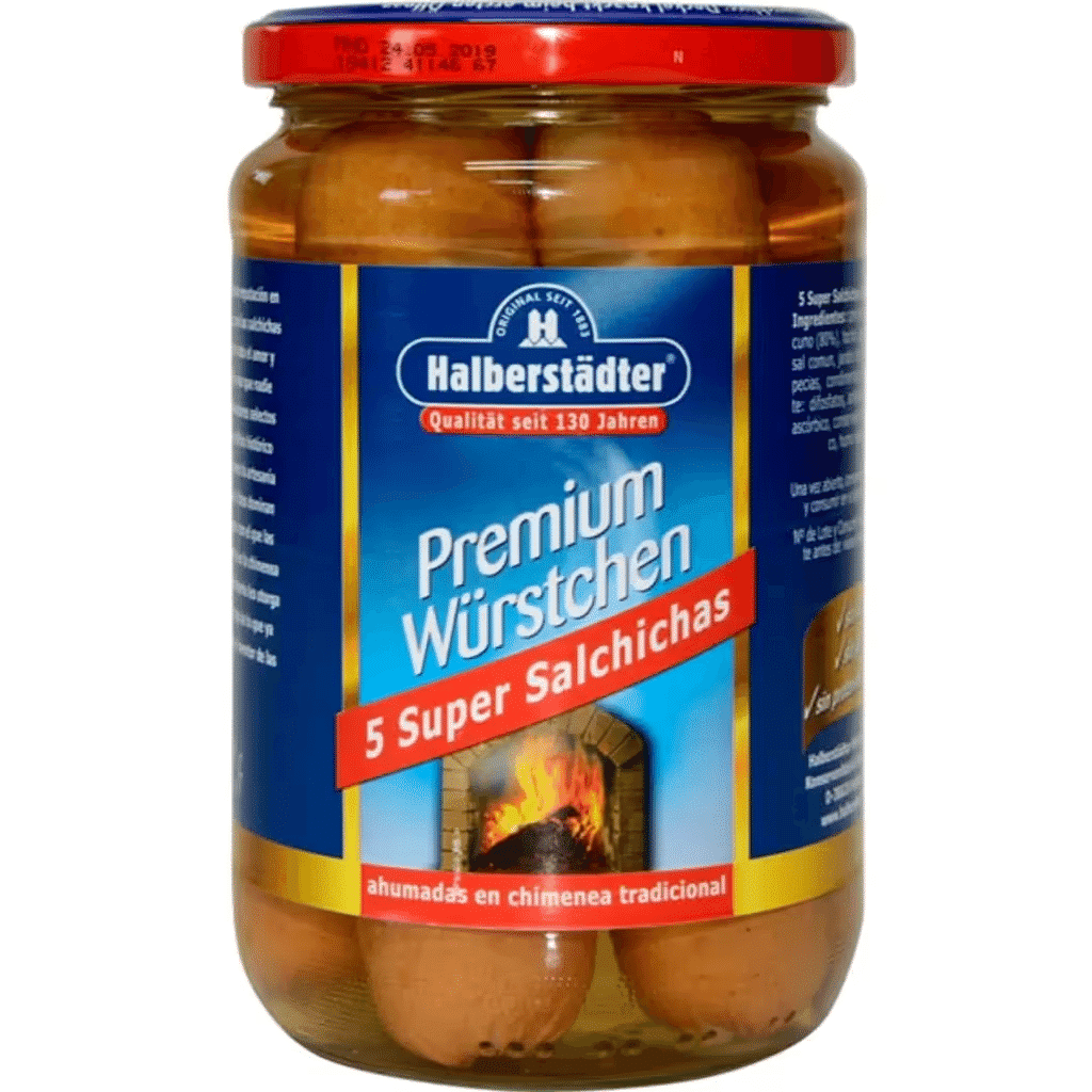 Salsichas Premium frasco 400 g - HALBERSTADTER