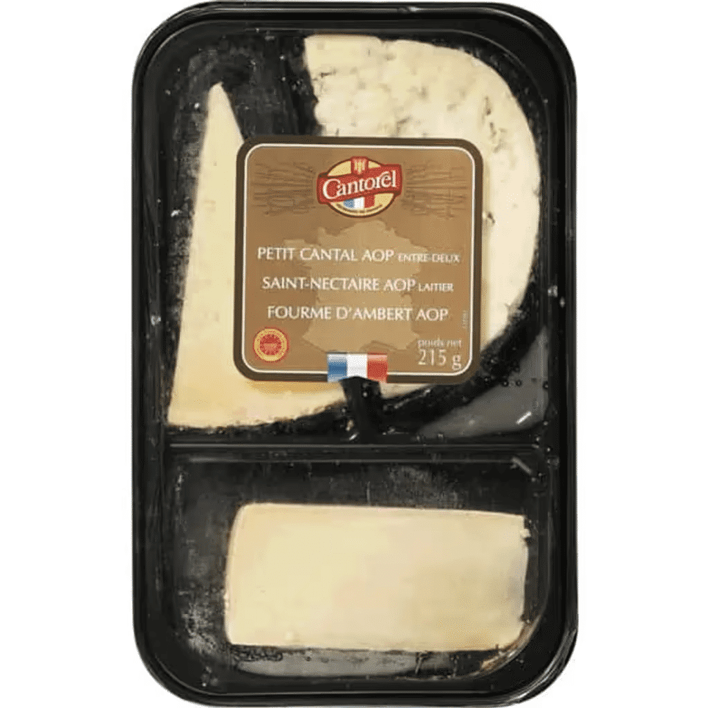 Tábua de Três Queijos Dop unidade 215 g - CANTOREL