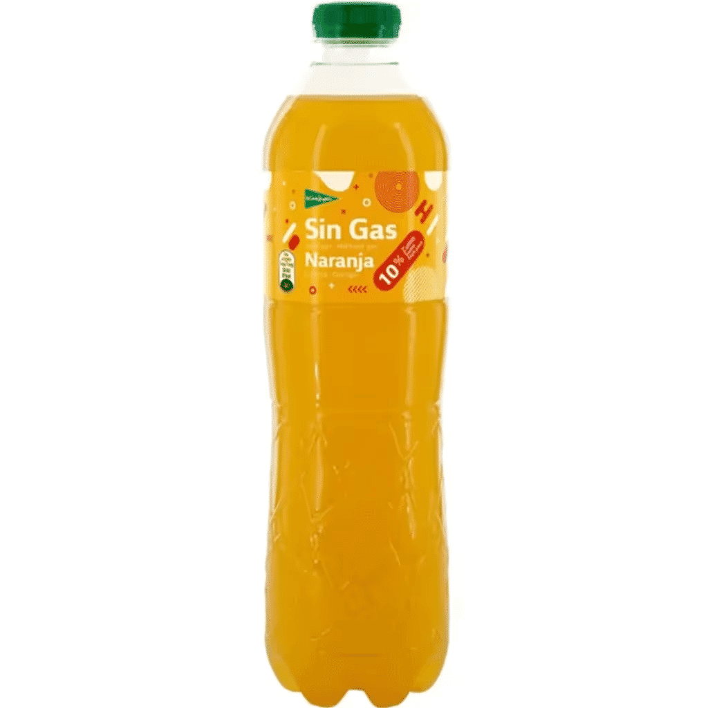 Refrigerante de Laranja sem Gás garrafa 1,5 L - EL CORTE INGLÉS
