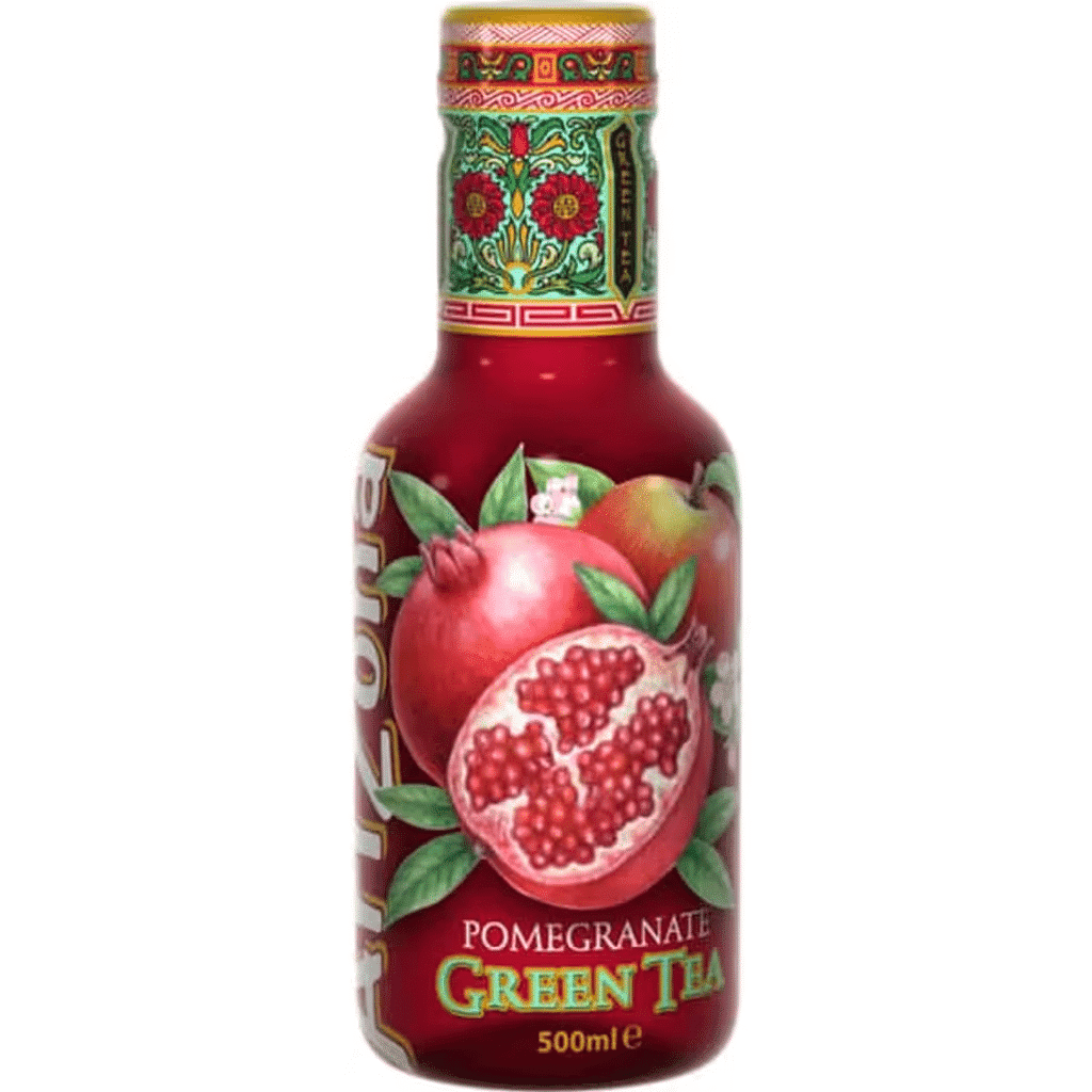 Ice Tea Verde de Romã garrafa 50 cl - ARIZONA