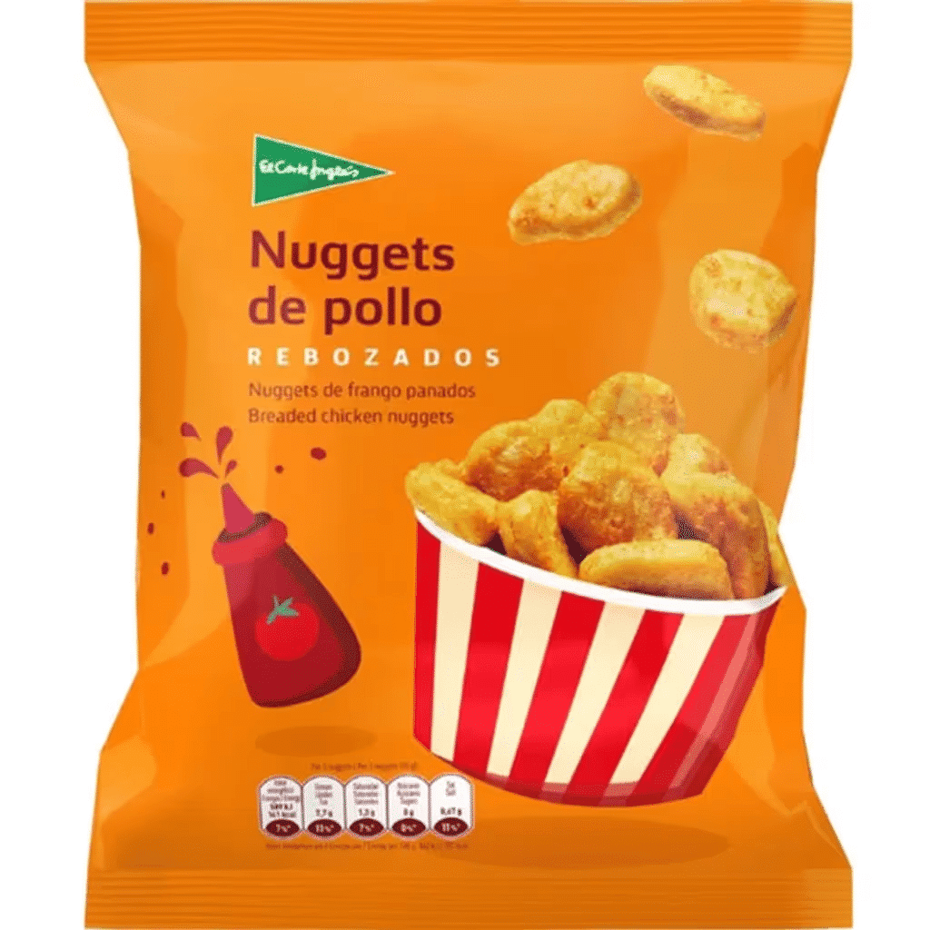 Nuggets de Frango Panados embalagem 450 g - EL CORTE INGLÉS