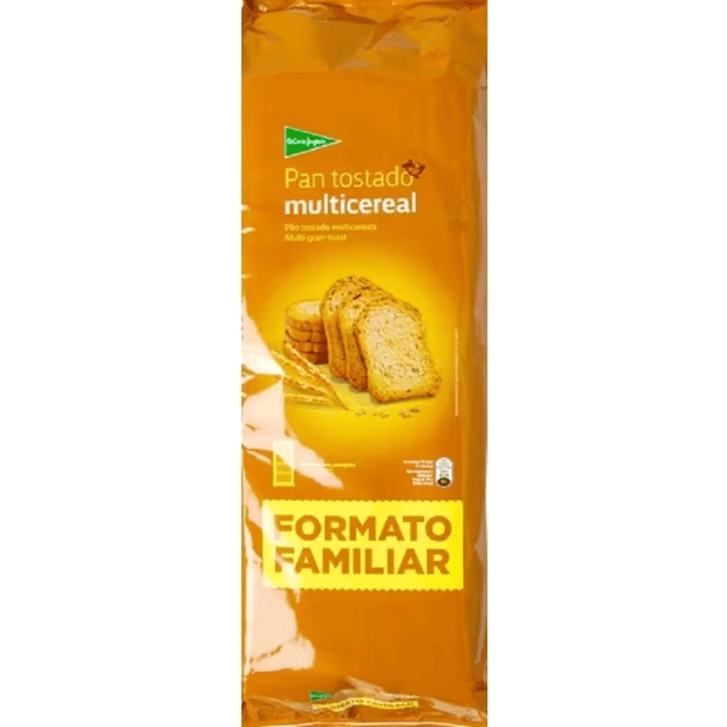 Tostas Multicereais embalagem 540 g - EL CORTE INGLÉS