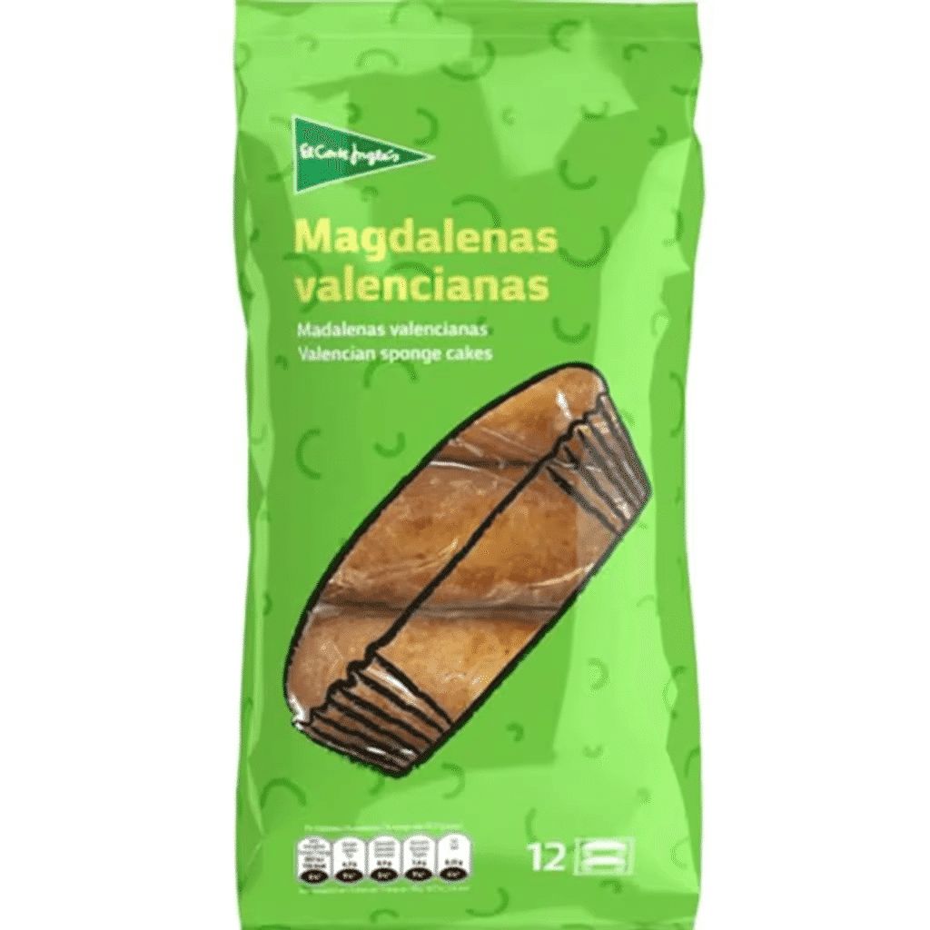 Madalenas Valencianas 12 Unidades embalagem 350 g - EL CORTE INGLÉS