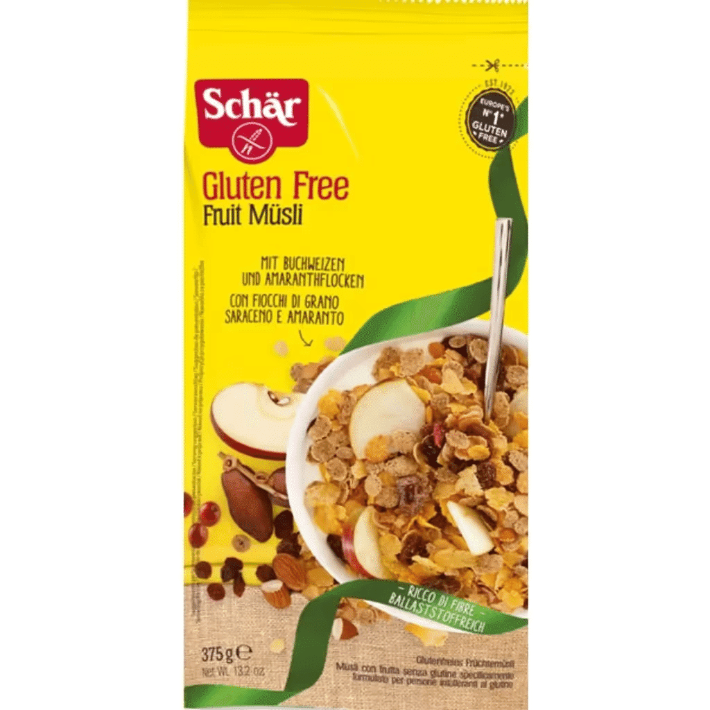 Muesli sem Glúten embalagem 375 g - SCHAR