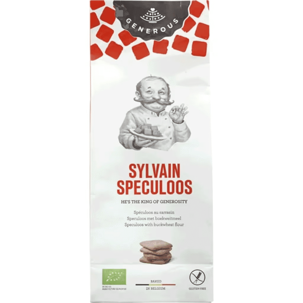 Biscoitos Sylvain Speculoos embalagem 100 g - GENEROUS