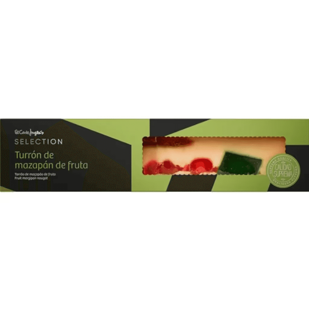 Torrão de Maçapão de Fruta embalagem 300 g - EL CORTE INGLÉS SELECTION