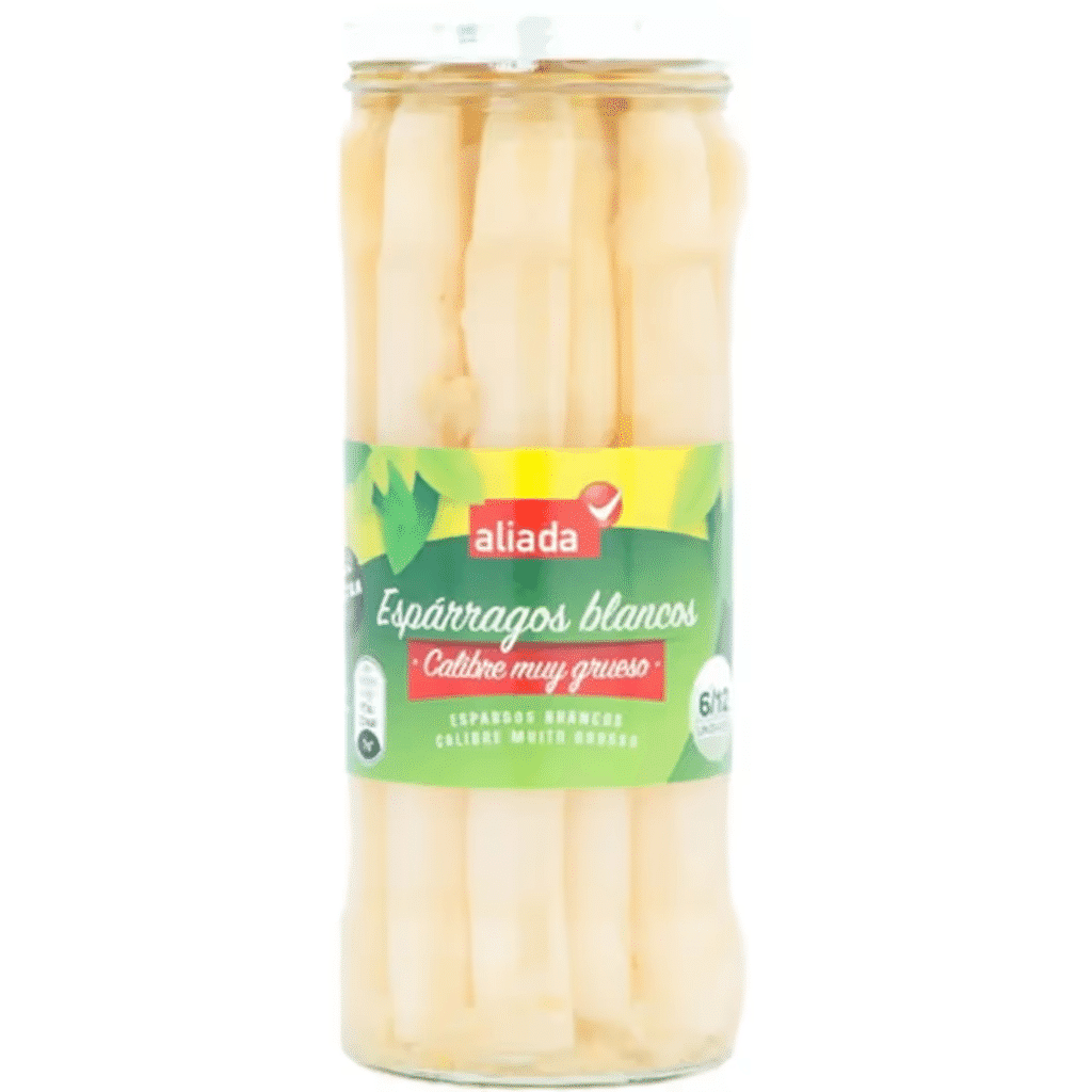 Espargos Brancos 6 / 12 Unidades frasco 325 g - ALIADA