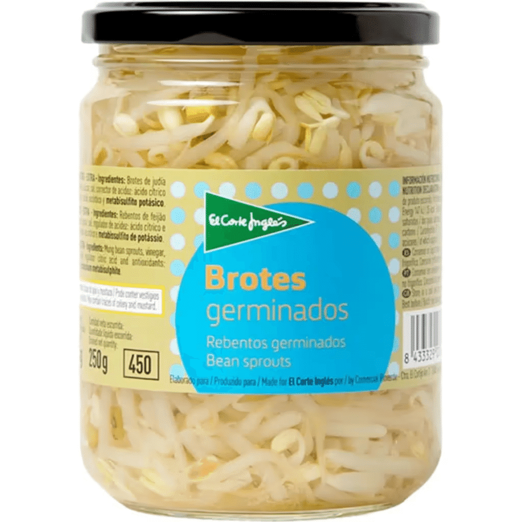 Rebentos Germinados frasco 250 g - EL CORTE INGLÉS