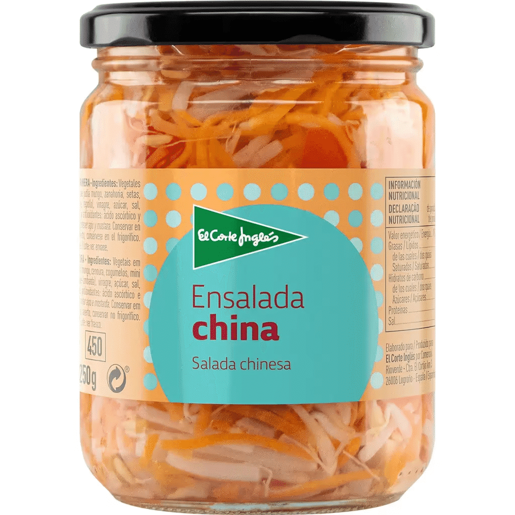 Salada Chinesa frasco 250 g - EL CORTE INGLÉS