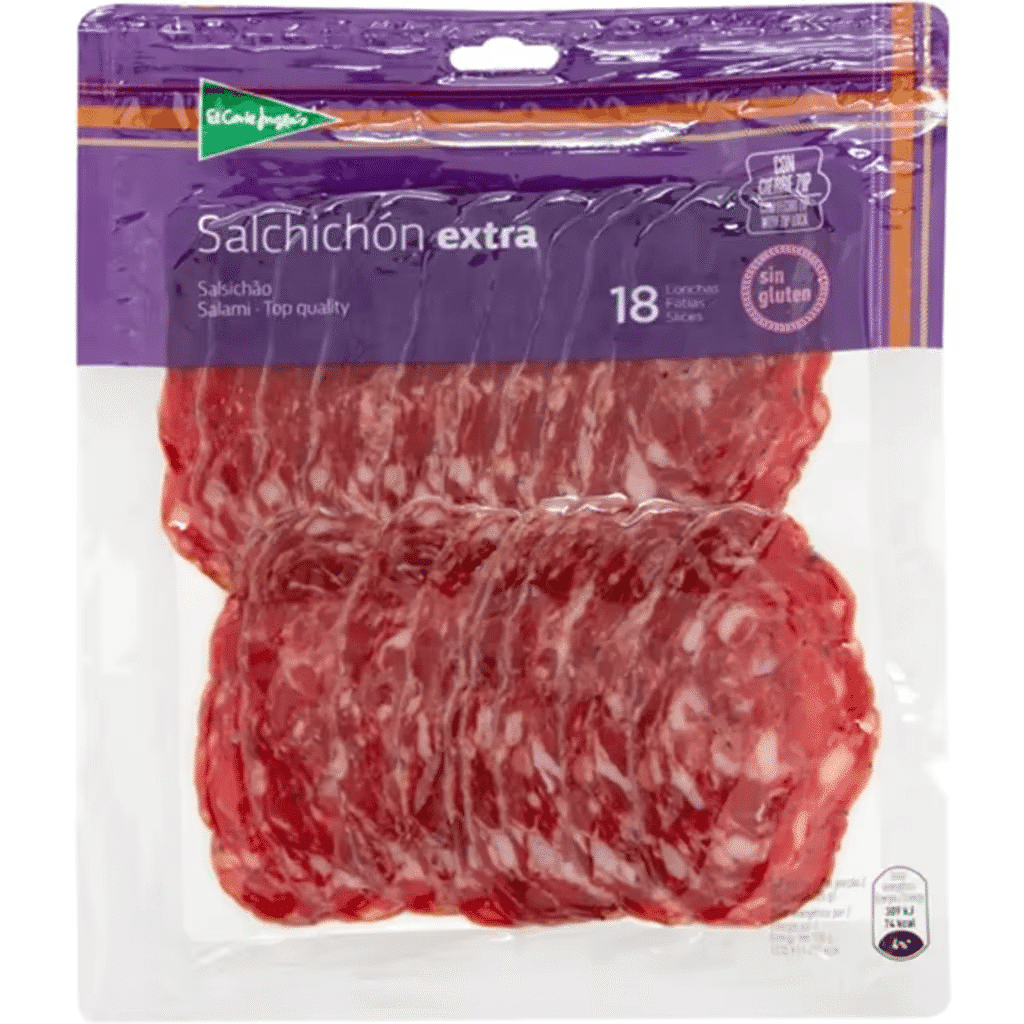 Salsichão Curado Extra sem Glúten 150 g - EL CORTE INGLÉS