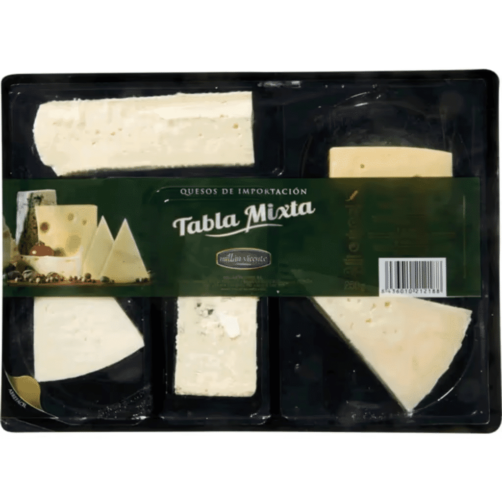 Tábua de Queijos Mista unidade 250 g - MILLAN VICENTE