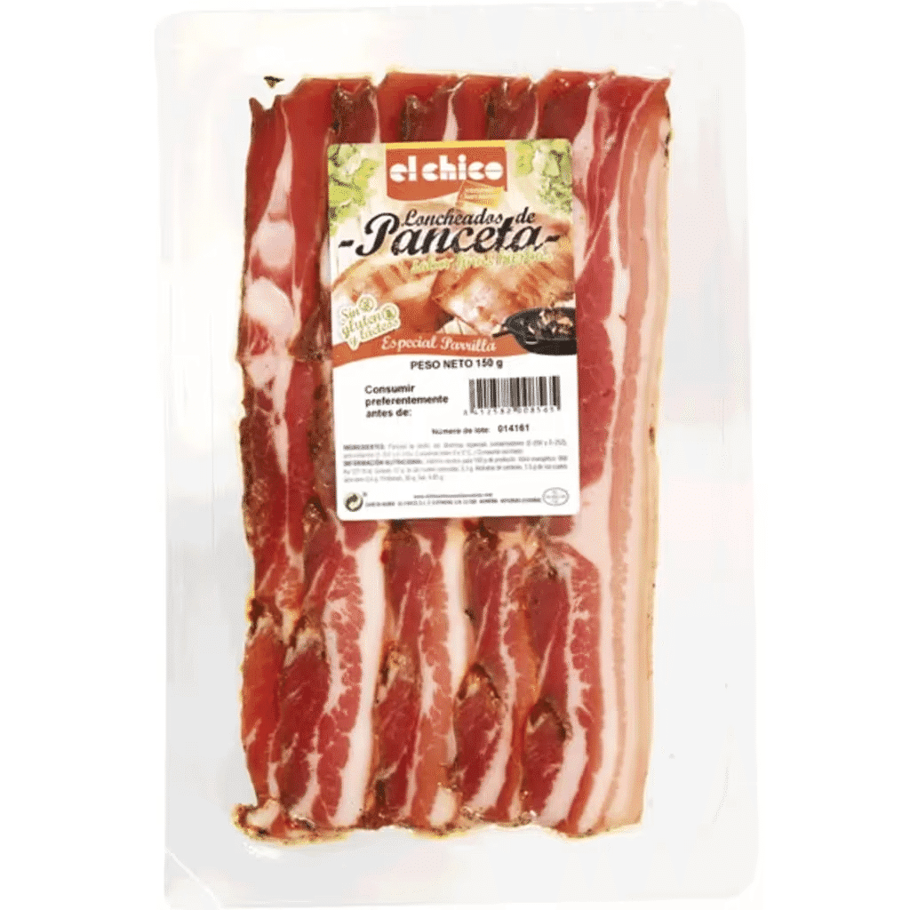 Panceta com Ervas Finas sem Lactose e sem Glúten embalagem 150 g - EL CHICO