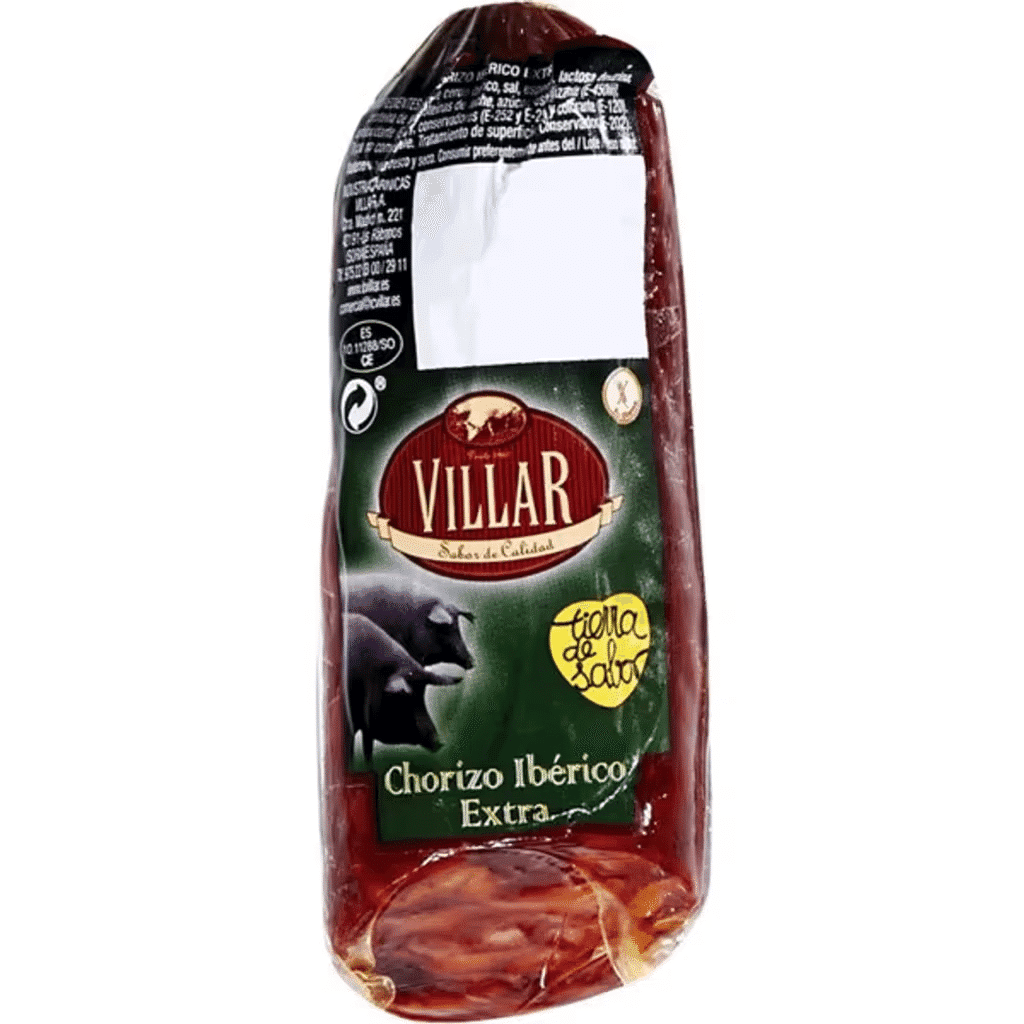 Chouriço Ibérico Extra unidade 200 g - VILLAR