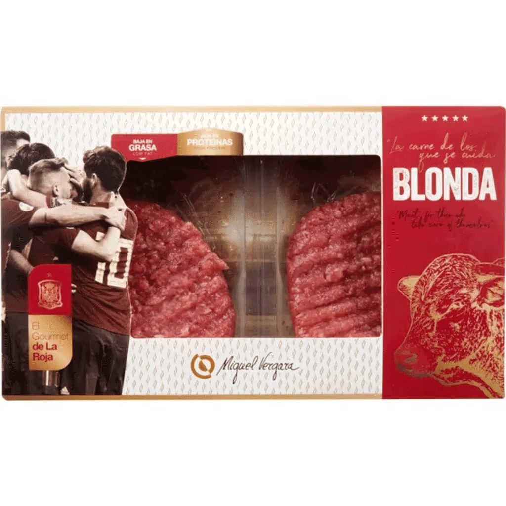 Hambúrgueres Blonda embalagem 320 g - MIGUEL VERGARA