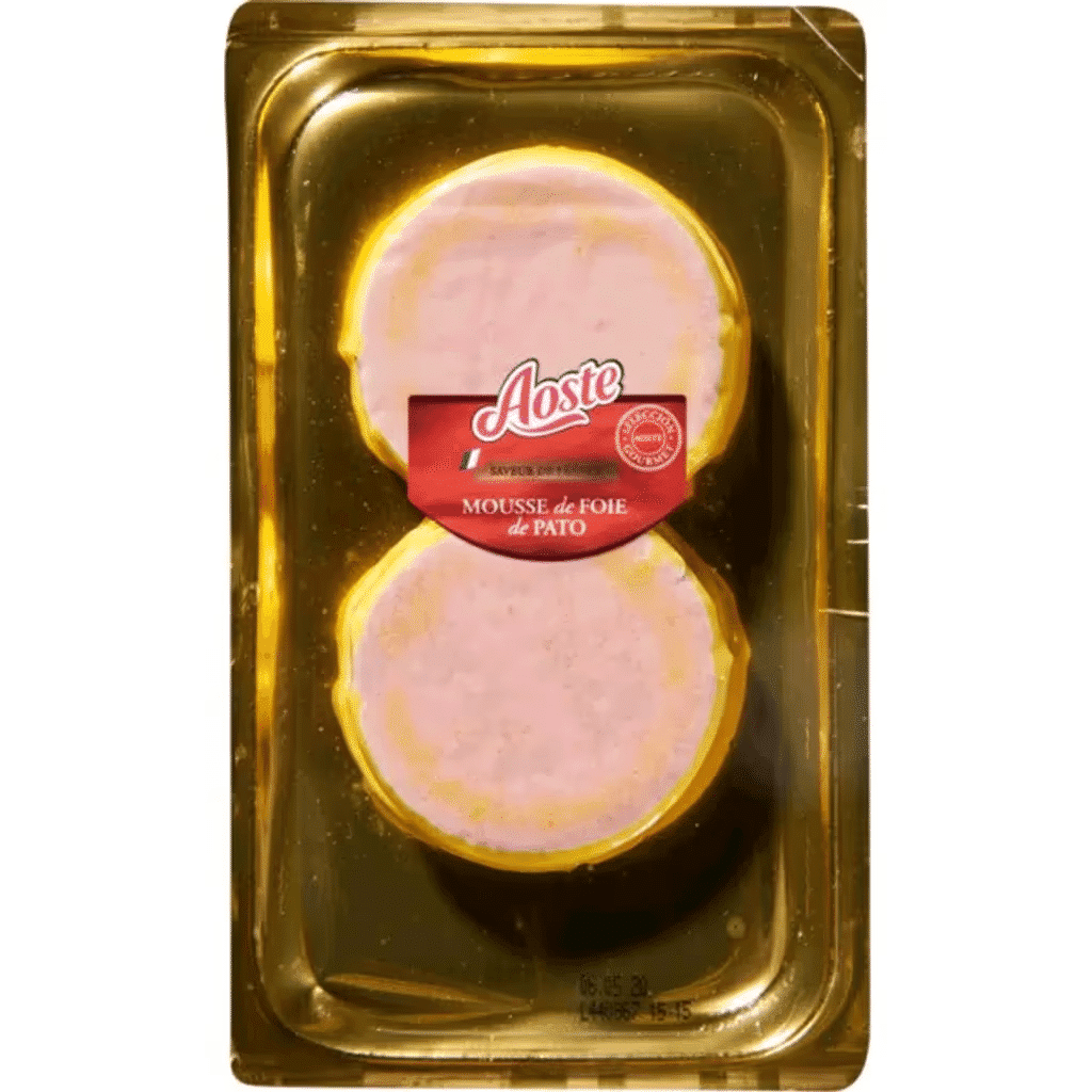 Mousse de Foie de Pato 2 Unidades embalagem 200 g - AOSTE