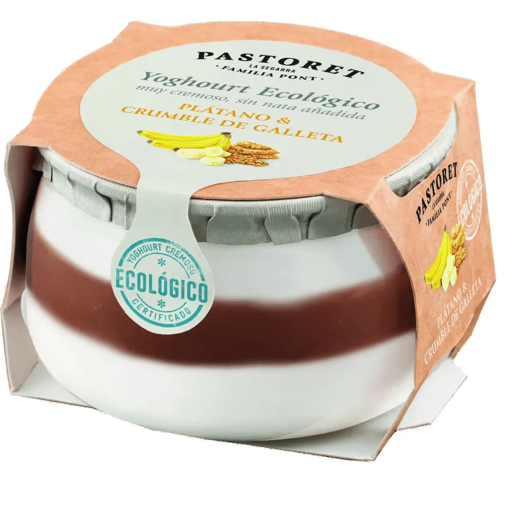 Iogurte Aroma Banana e Bolacha - PASTORET
