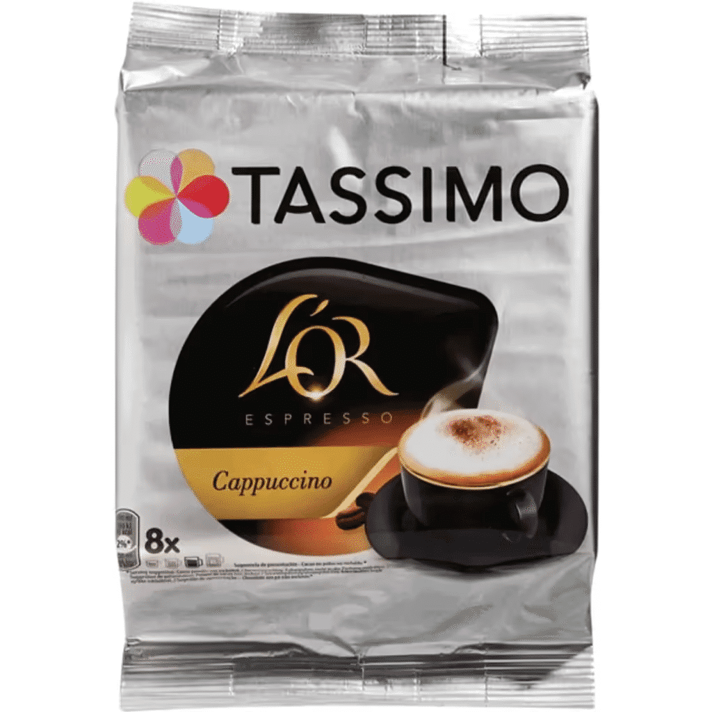 Café Espresso Cappuccino embalagem 16 cápsulas - TASSIMO L´OR
