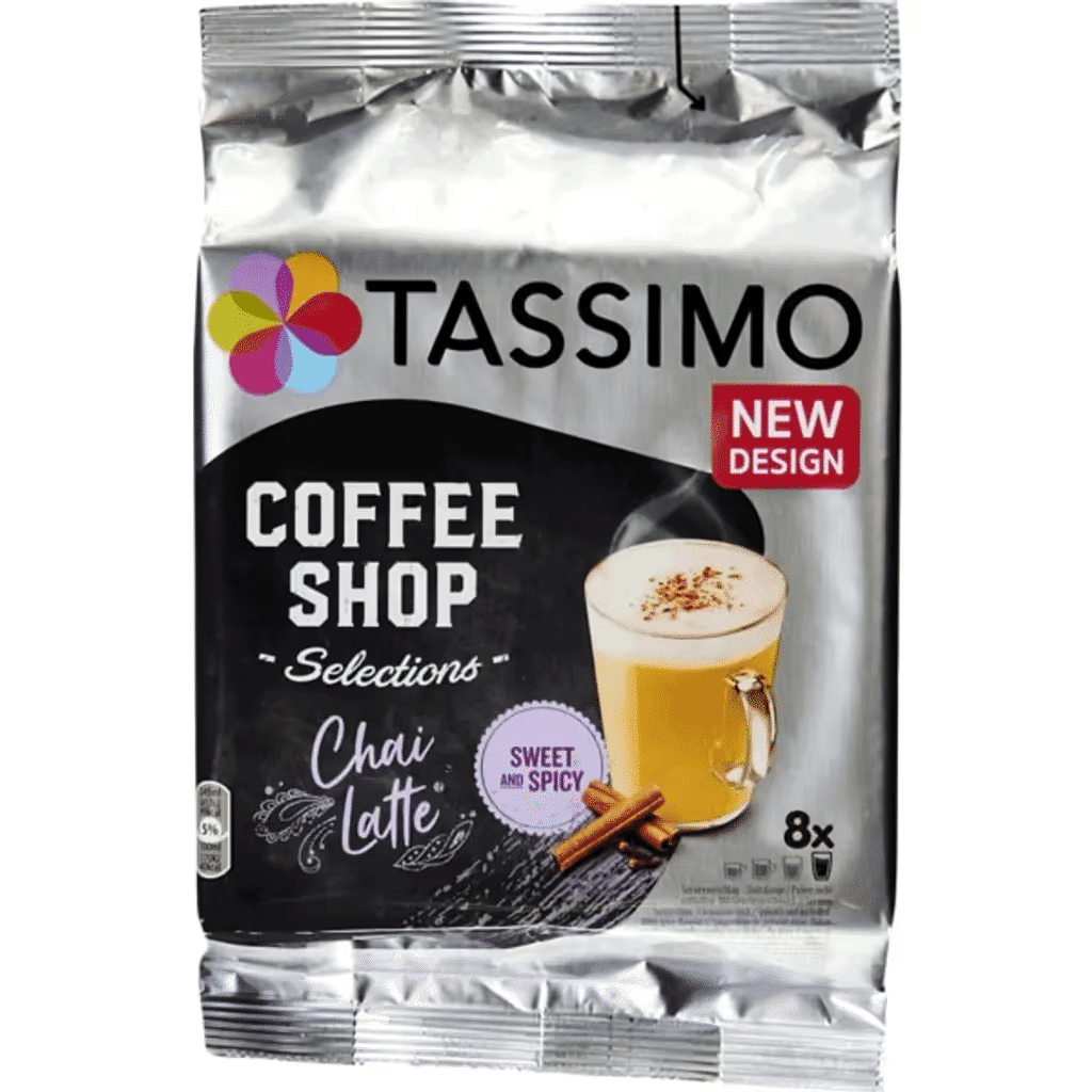 Café Chai Latte embalagem 16 cápsulas - TASSIMO