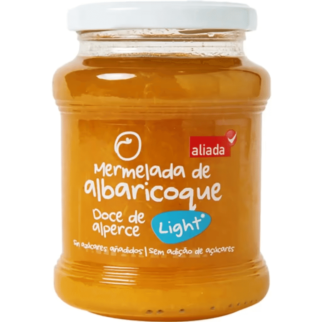 Doce de Alperce Light frasco 330 g - ALIADA