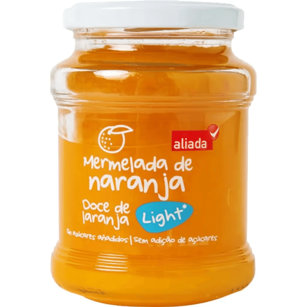 Doce de Laranja Amarga Light frasco 330 g - ALIADA